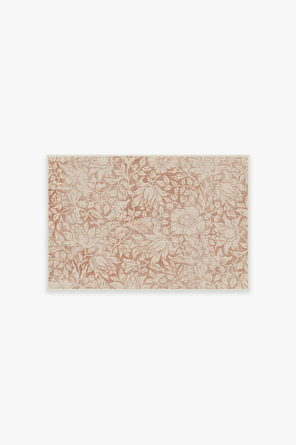 Morris & Co. Mallow Rust Rug | Ruggable
