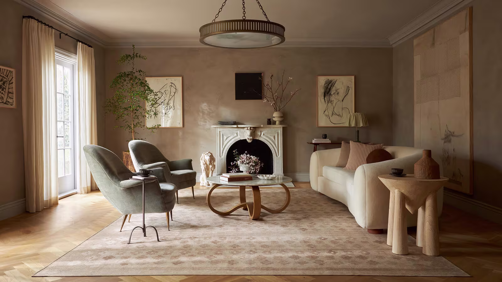 Ruggable Living Room Rugs - Size Guide LP