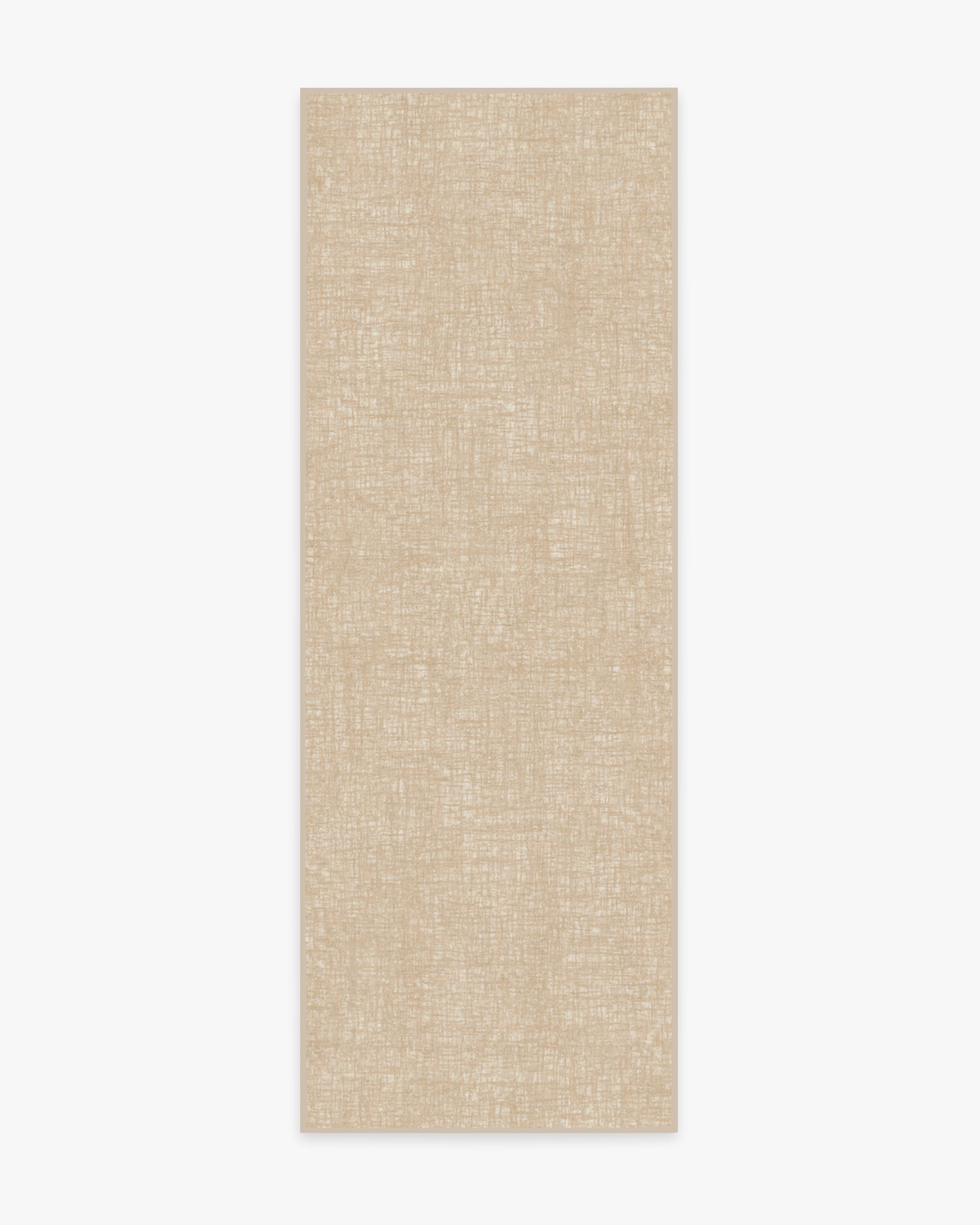 Crosshatch Natural Tufted Rug Ruggable