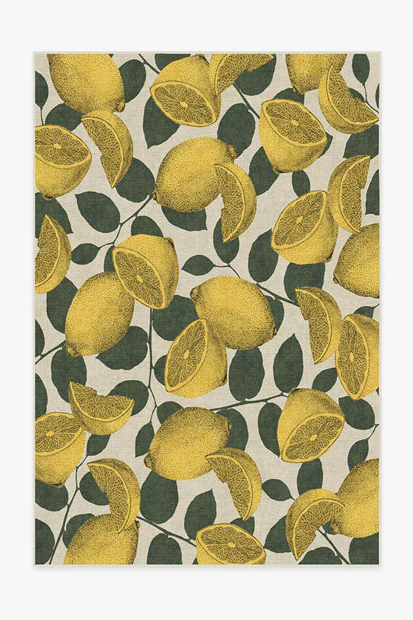 Lemonade Yellow Rug | Ruggable