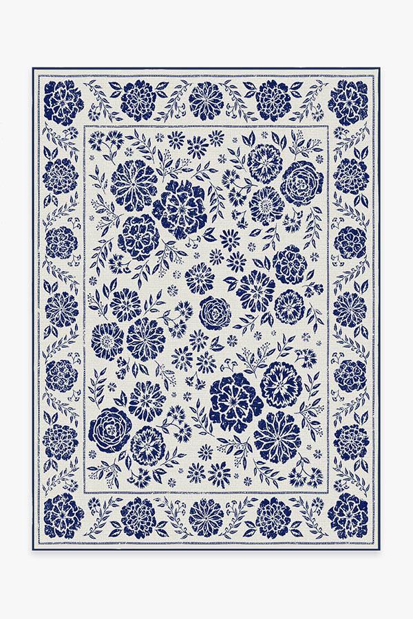 Marbella Delft Blue Doormat