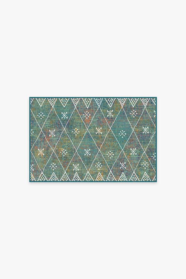 Kavi Diamond Polychrome Rug Ruggable