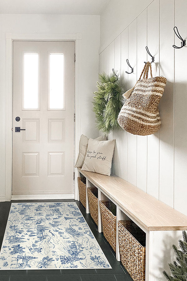 Winter Entryway Rug 