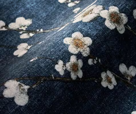 Ruggable Blue Rug Color Texture Close up