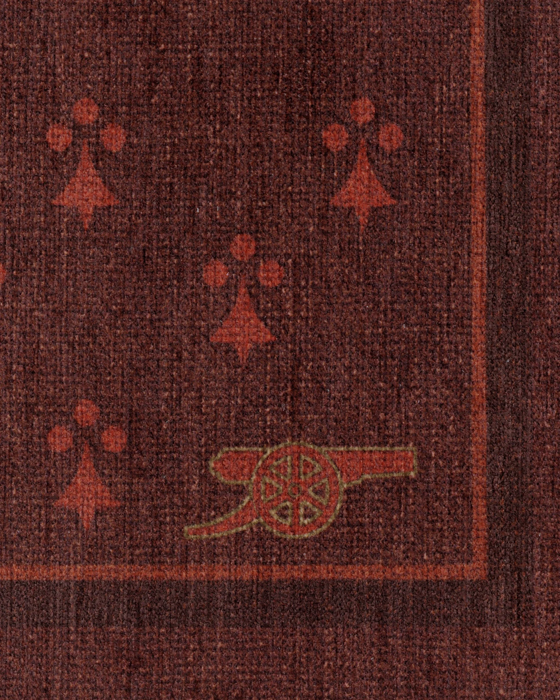 Arsenal Highbury Burgundy Tufted Rug | Ruggable
