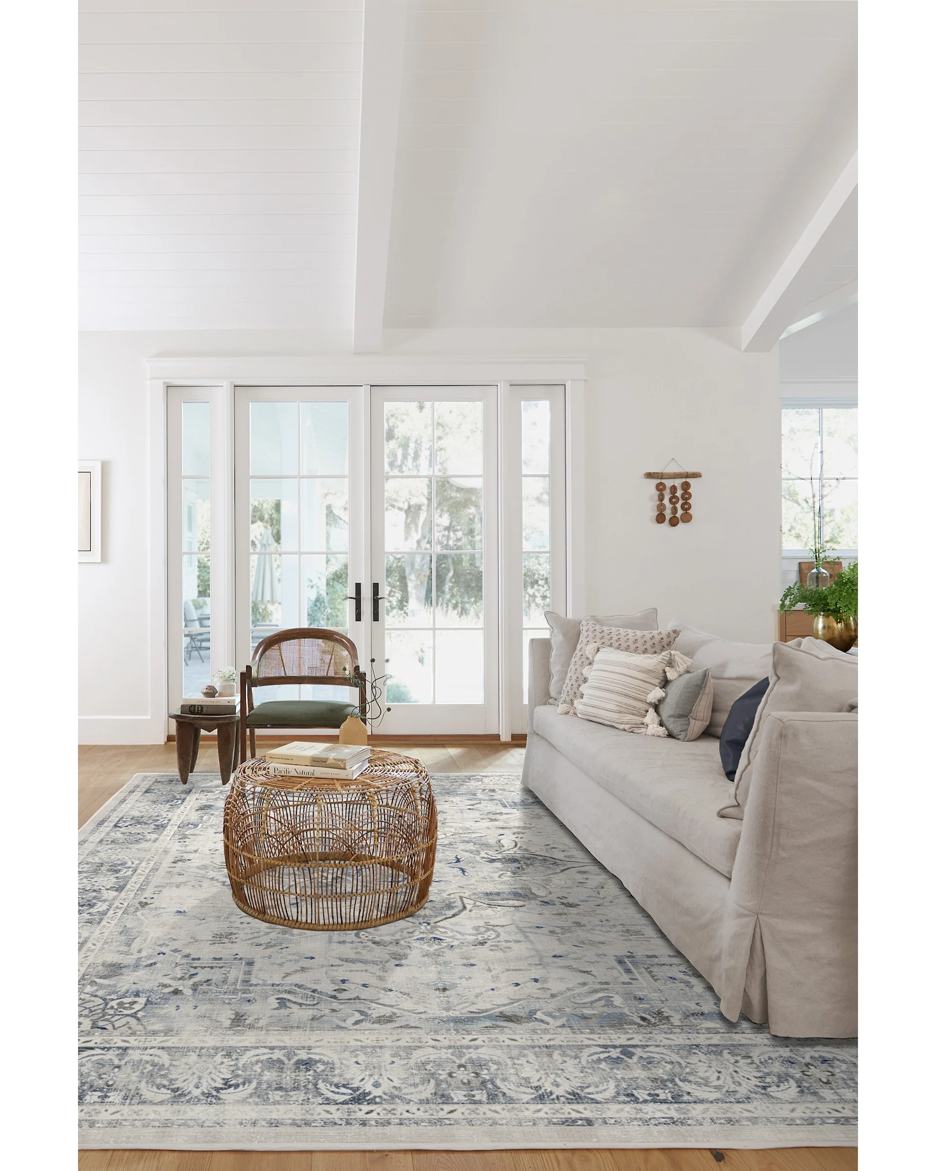 Sarrah Blue Quartz Rug Ruggable