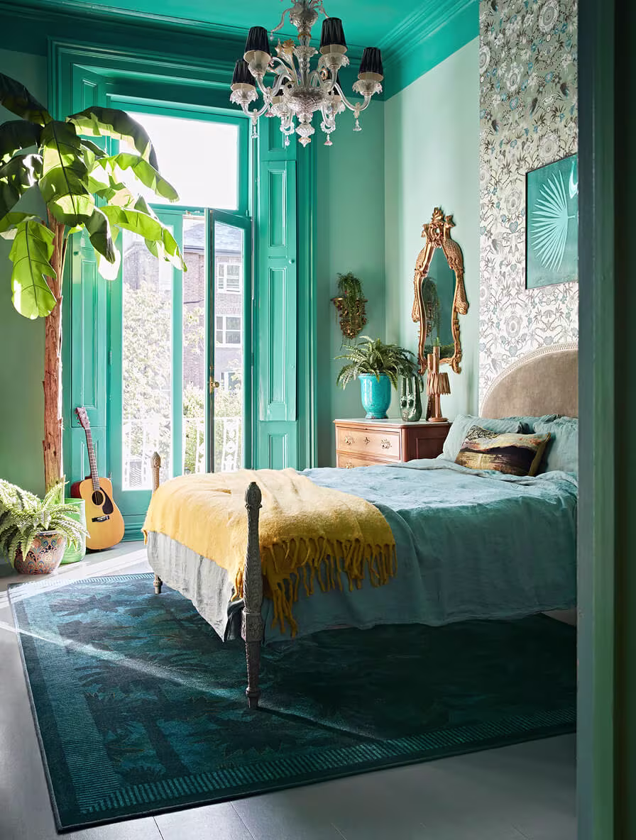 Matthew Williamson Twilight Forest Midnight Rug