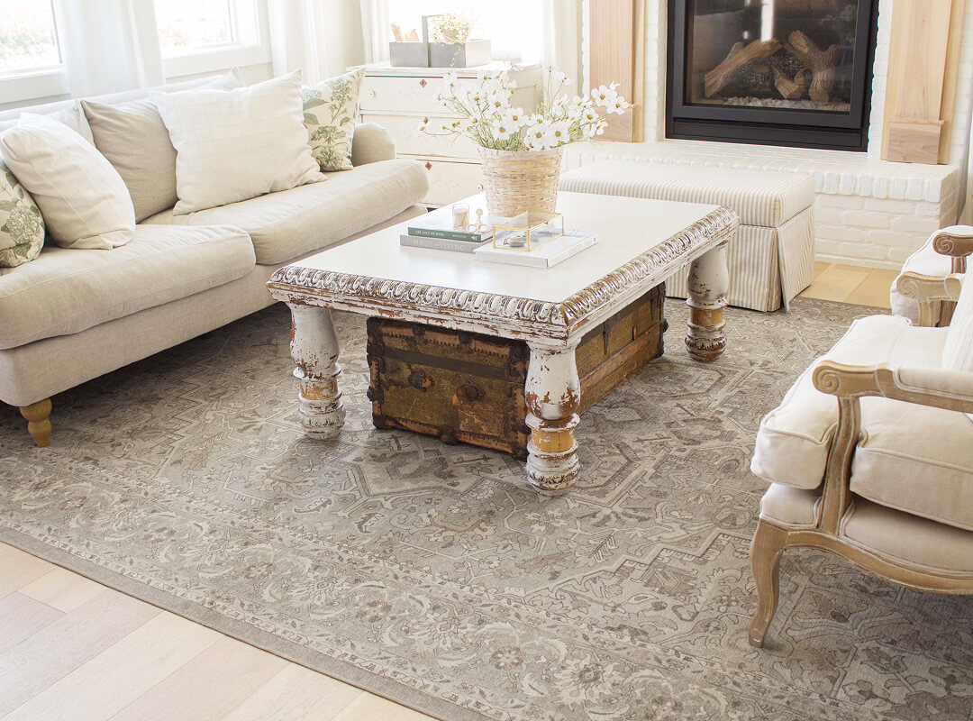 10 Rugs for a Cosy Farmhouse Living Room | Ruggable UK