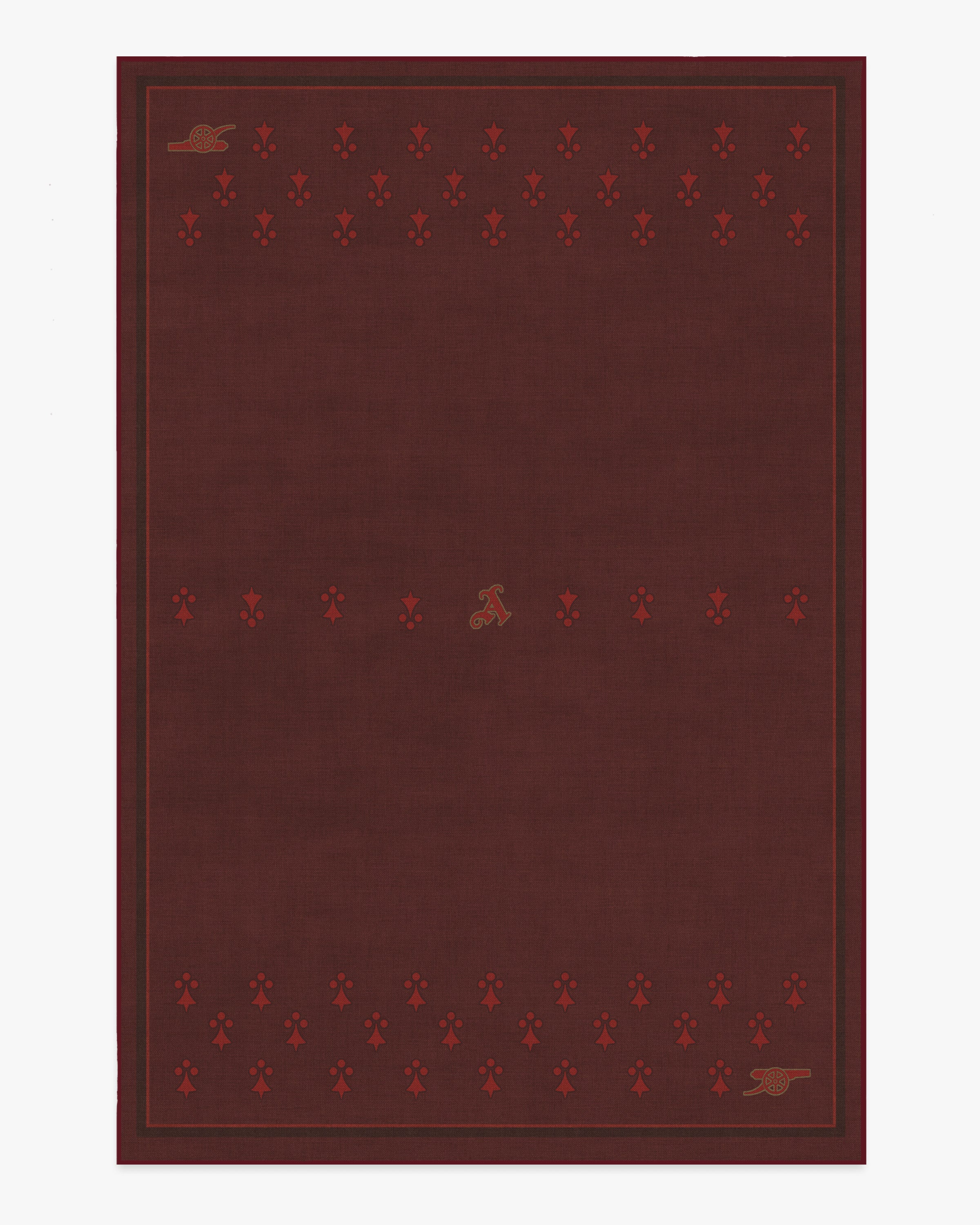Arsenal Highbury Burgundy Tufted Rug | Ruggable
