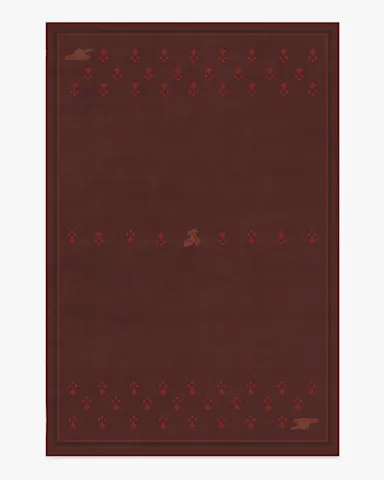 Arsenal Highbury Burgundy Tufted Rug | Ruggable