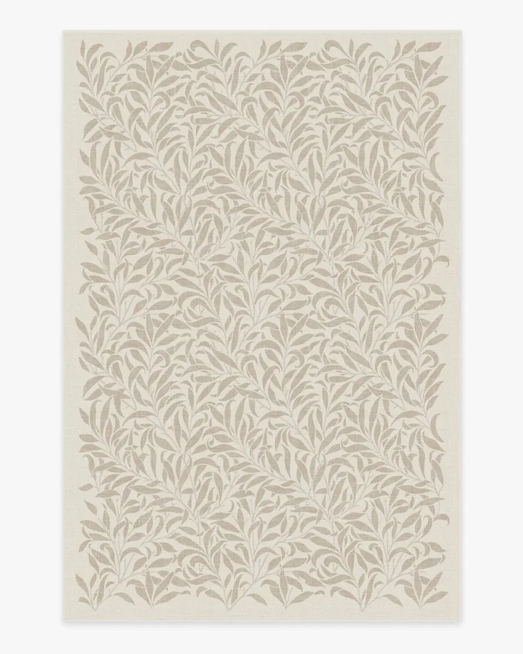 Morris & Co. Pure Willow Boughs Natural Tufted Rug Ruggable