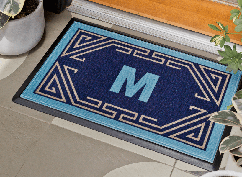 sponsored We are loving our new doormat from @ruggable! Use my code B