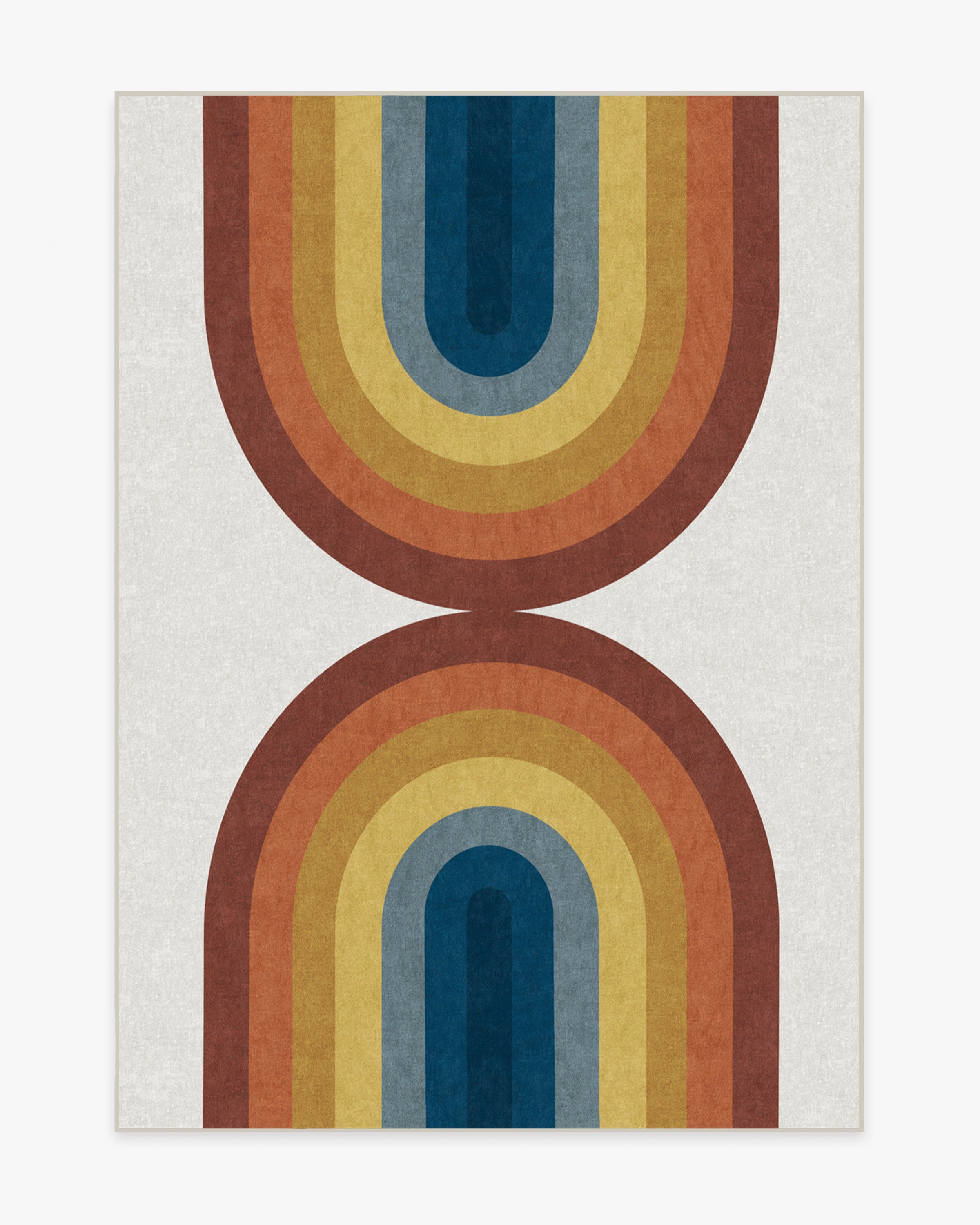 Absida Rainbow Tufted Rug Ruggable