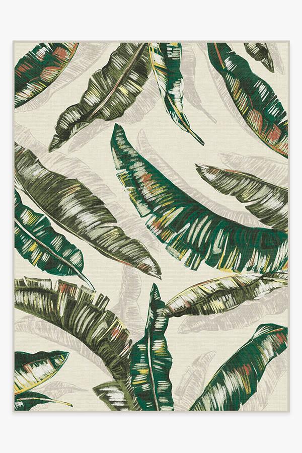  Green Tropical Palm Leaves Washer and Dryer Covers for