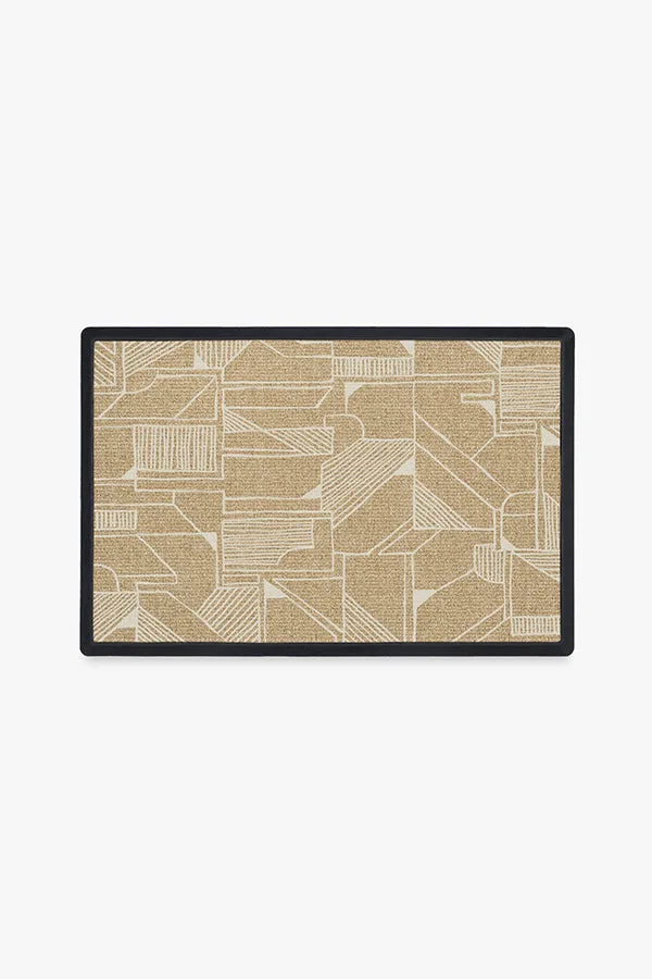 Halsten Ivory Doormat Ruggable