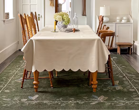 Ruggable x Haylan Ivory & Copper Rug link to Dining Room products
