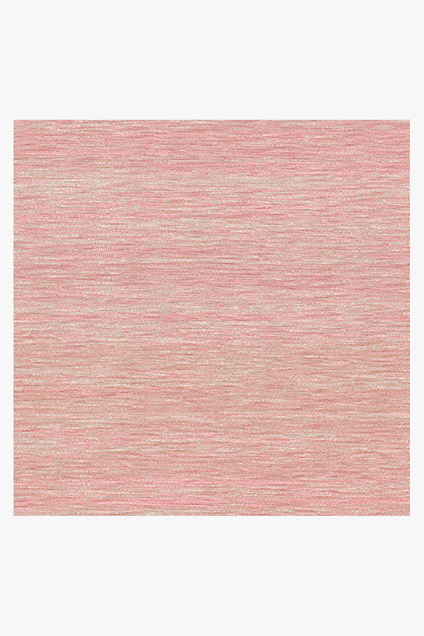 Closeup of Ruggable's Solid Tonal Pink Rug