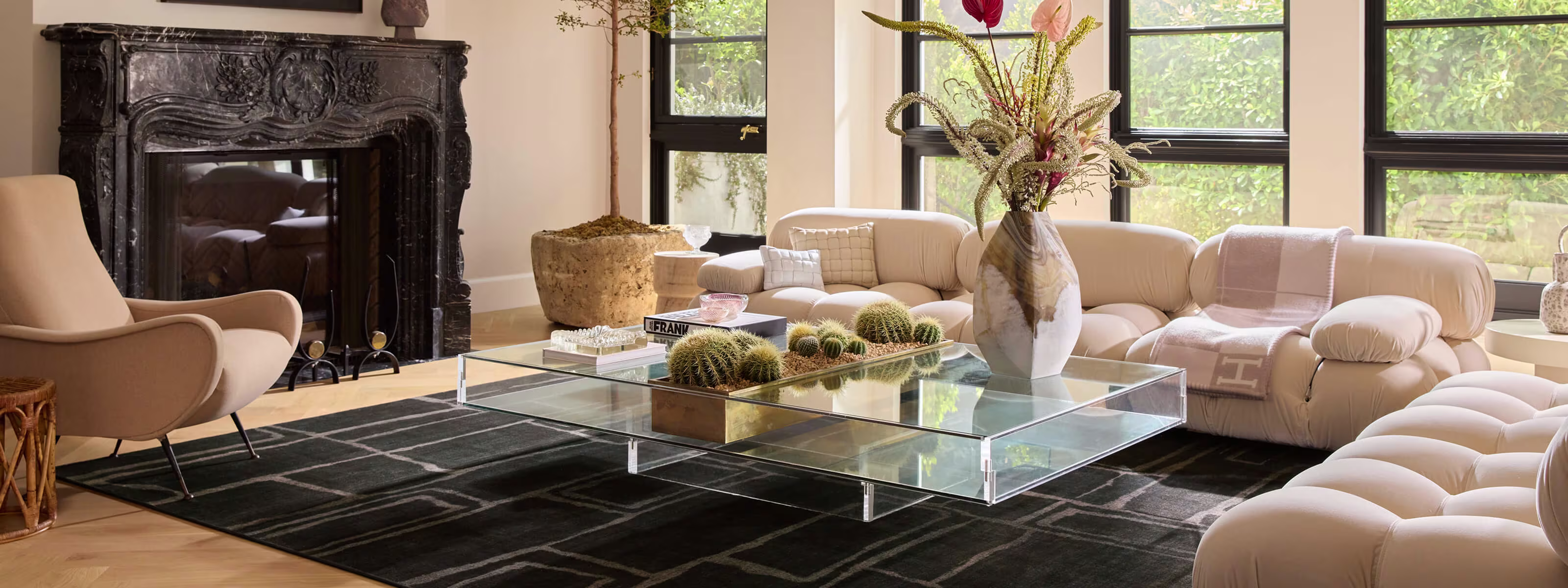 Ruggable Nina Takesh LP Hero (Alsace Soft Black) - Desktop