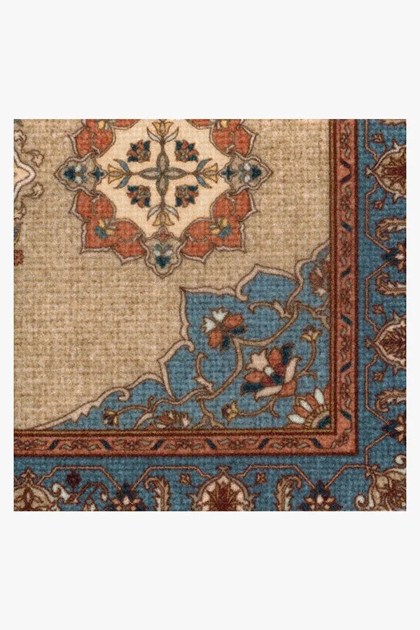 Colette Blue Copper Doormat Ruggable