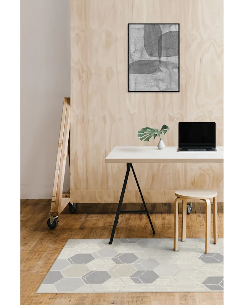 Prisma Natural Tufted Rug Ruggable