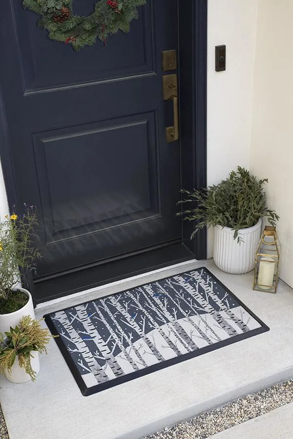 Ruggable's Winter Wonderland Doormat in 6'x9'