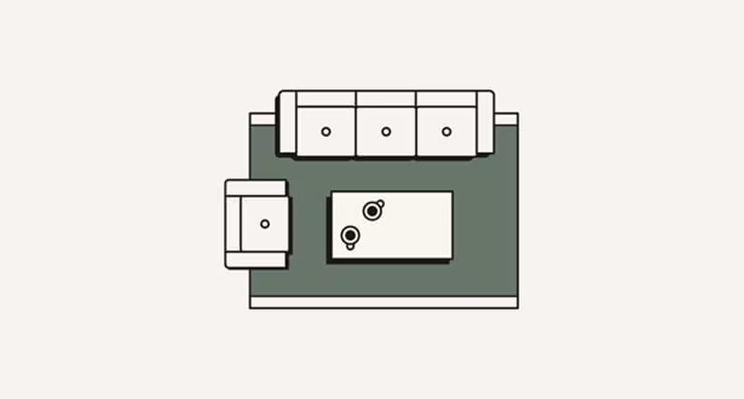 Ruggable 8'x10' Rugs Icon - Size Guide LP