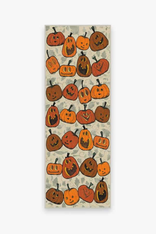 NIP Ruggable Pumpkin Orange Tufted Rug & Standard Rug Pad 3 x