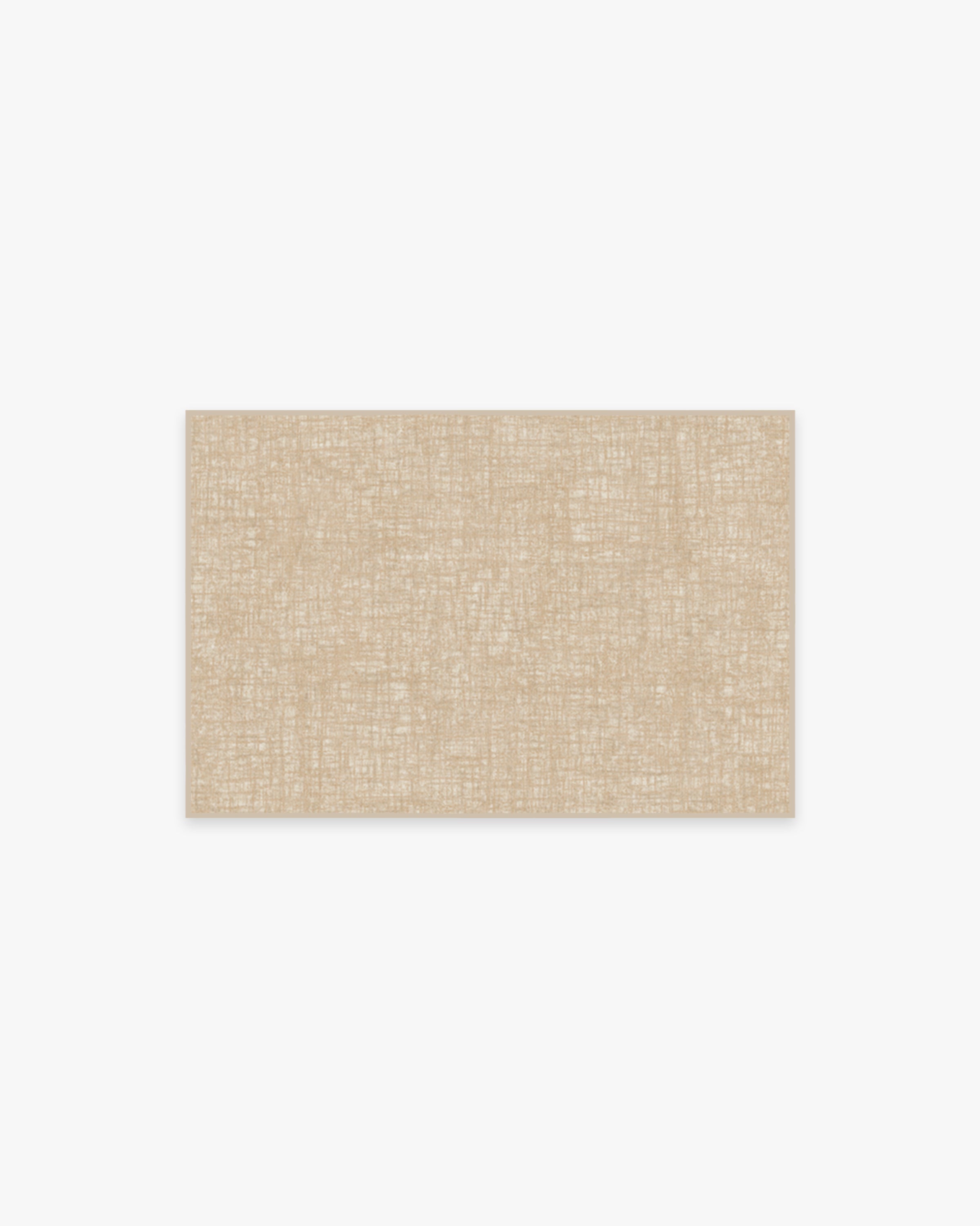 Crosshatch Natural Rug Ruggable