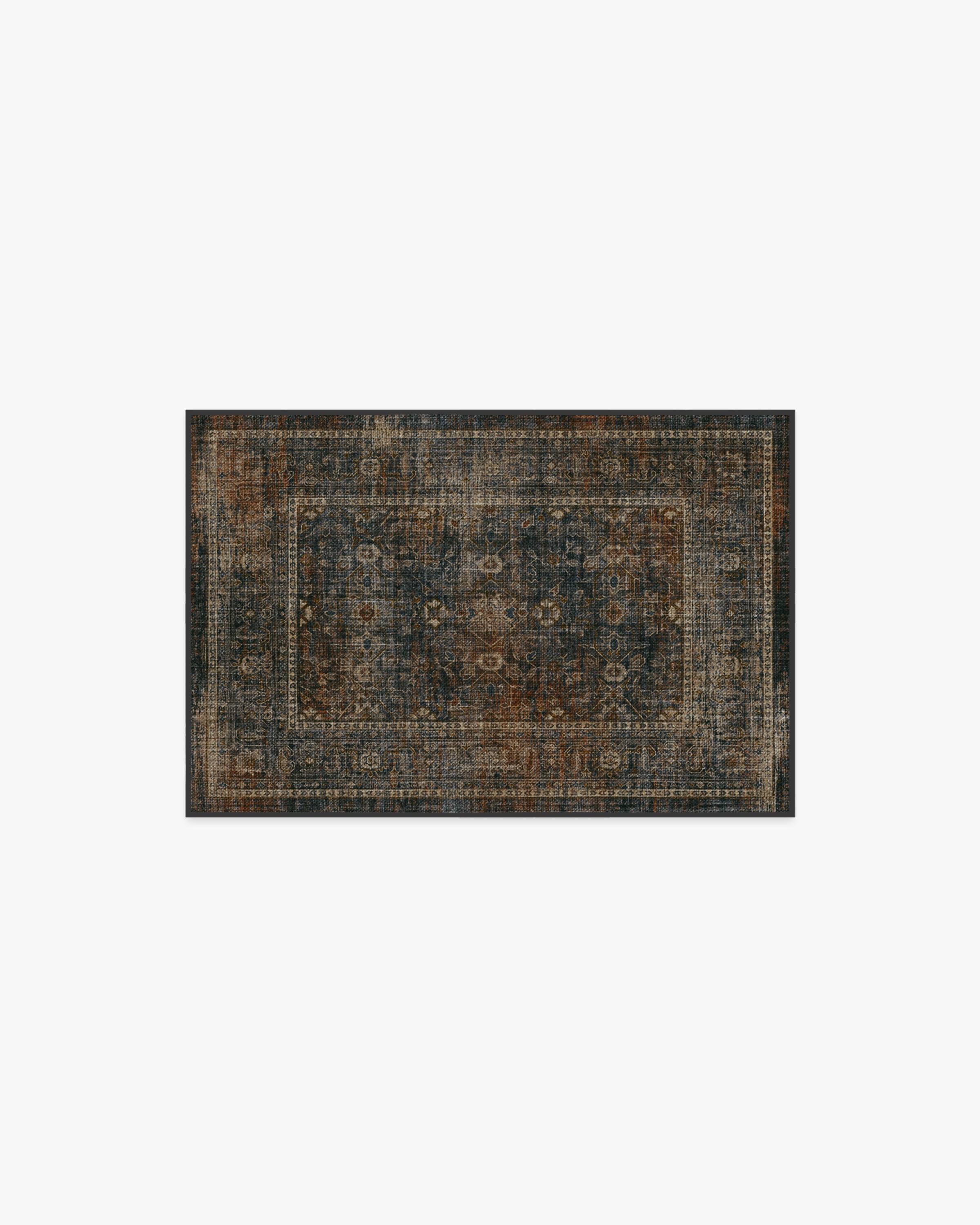 305x425 Rug Ophelia Navy & Redwood Rug | Ruggable