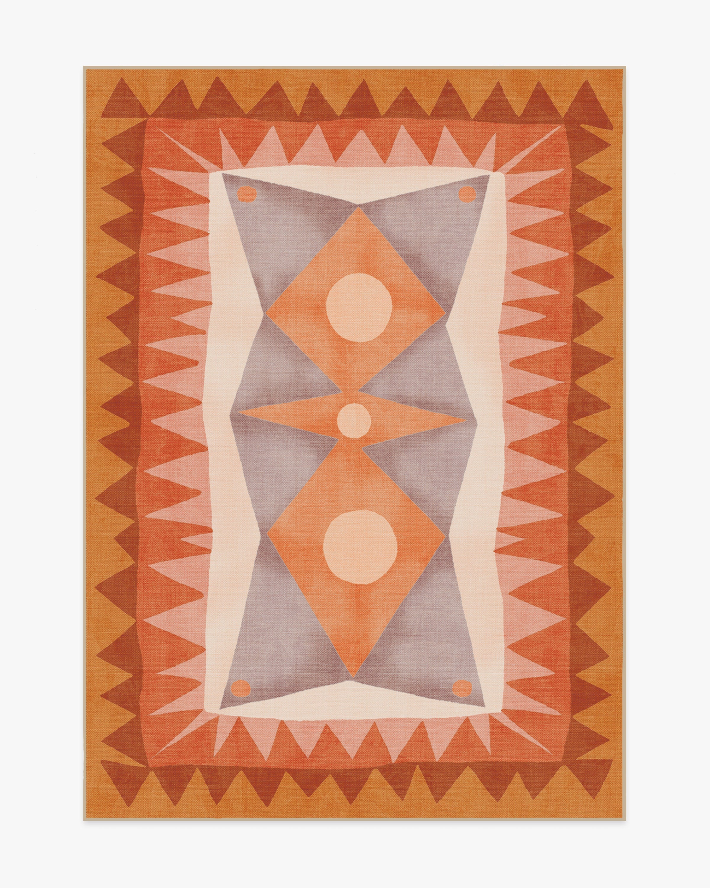 Justina Blakeney Outdoor Hilma Papaya Rug | Ruggable