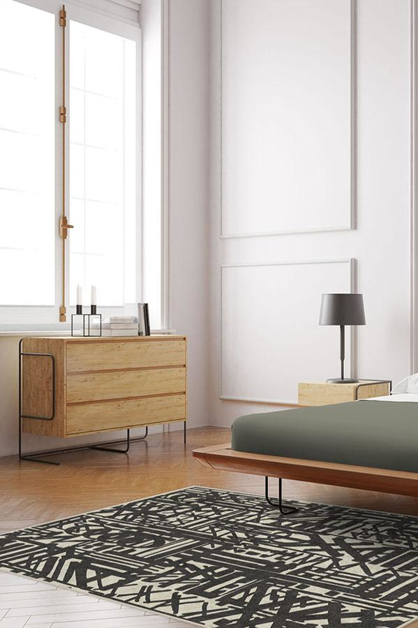 Lokal Charcoal Rug Ruggable