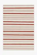 Hudson Stripe Red Rug | Ruggable