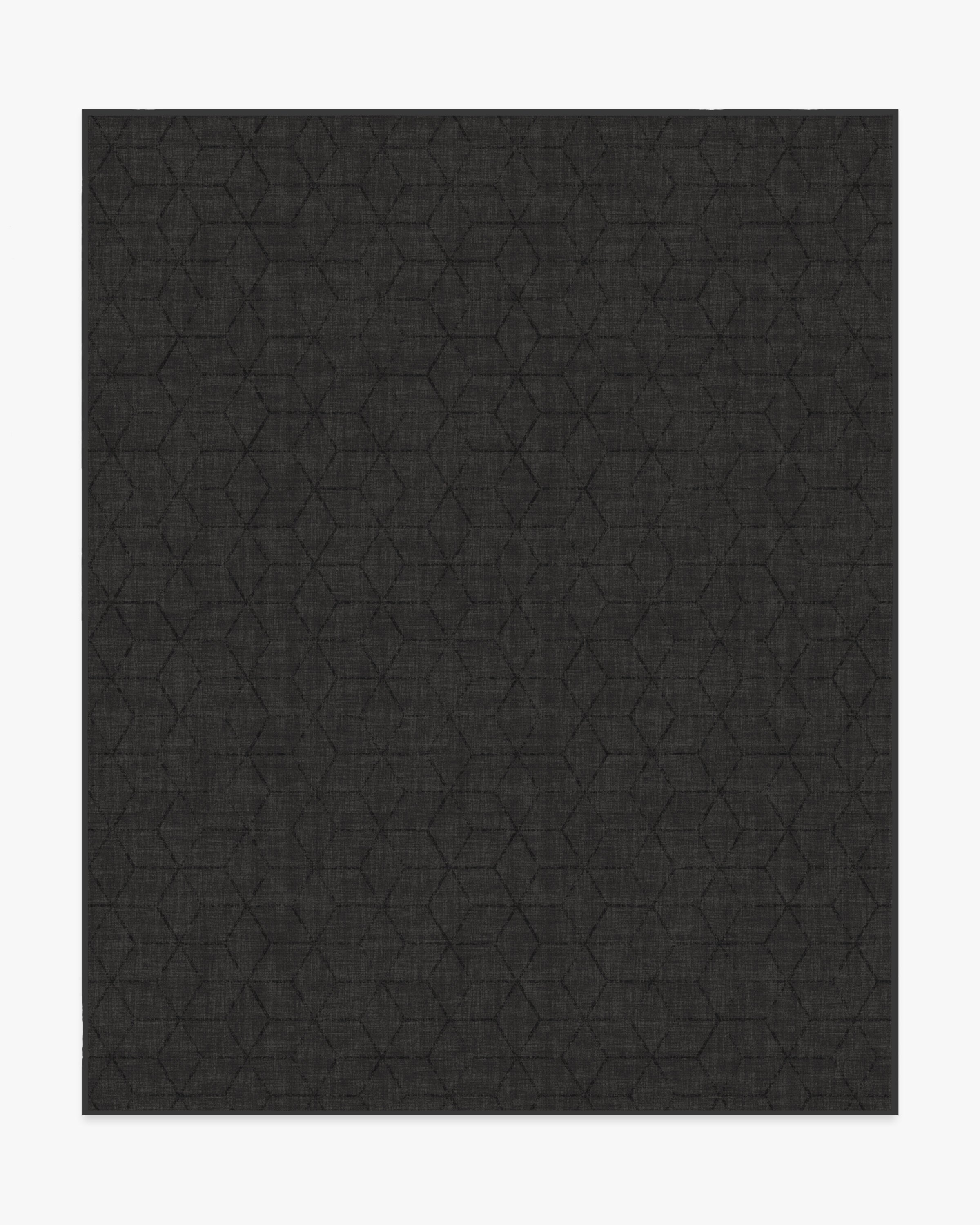 Prisma Soft Black Rug Ruggable