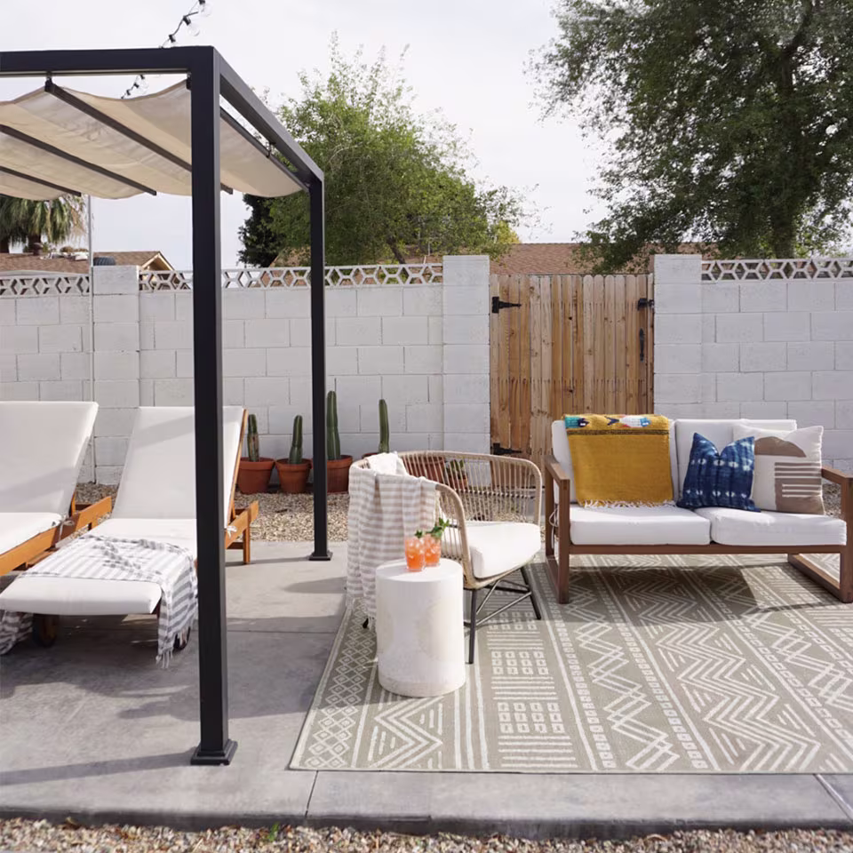 Outdoor Loma Natural Rug Ruggable