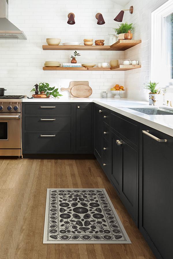 Cynthia Rowley, Kitchen, New Set Of 3 Cynthia Rowley Cotton Kitchen Towels  Distressed Waffle Black Gray