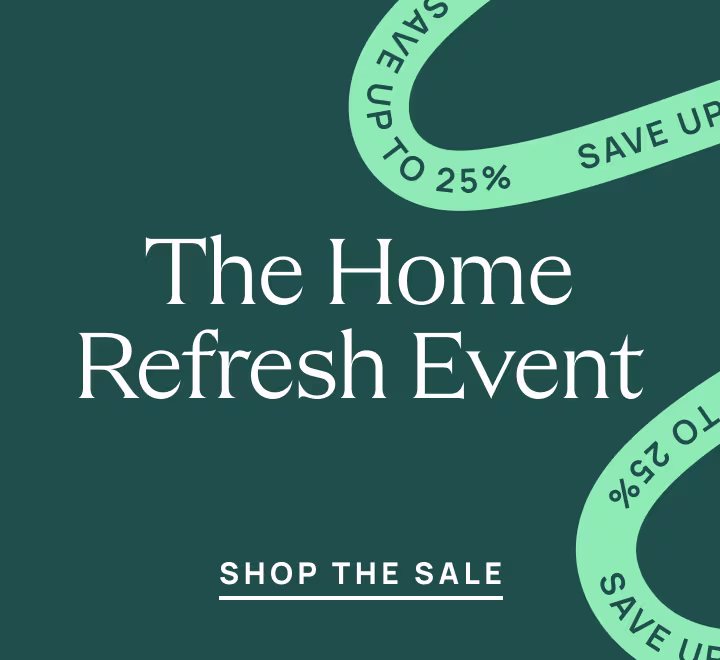Ruggable The Home Refresh Event, Beat 1, Up to 25% Off Nav Tile