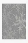 Snowflake Silver Rug | Ruggable