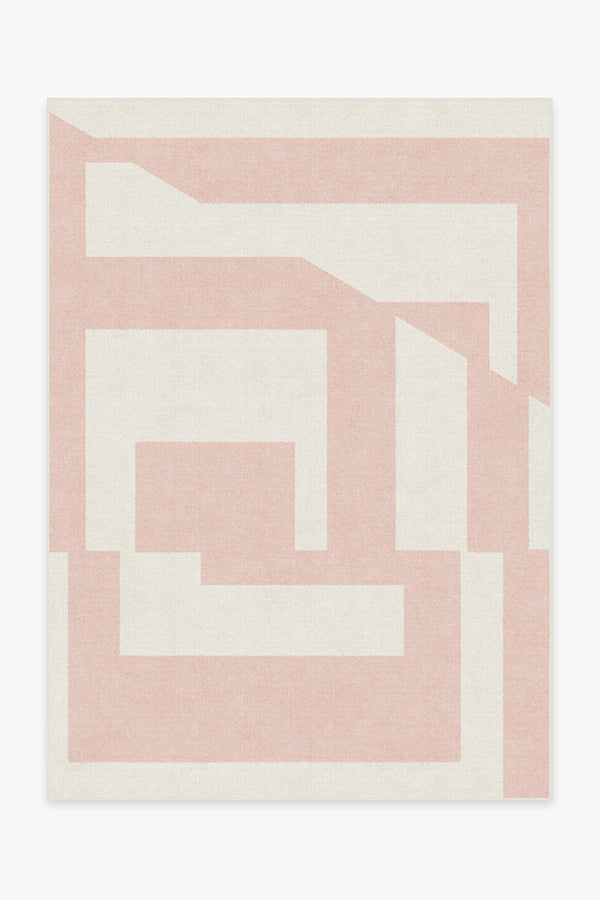 Moden Soft Pink Rug Runner 2.5'x10'