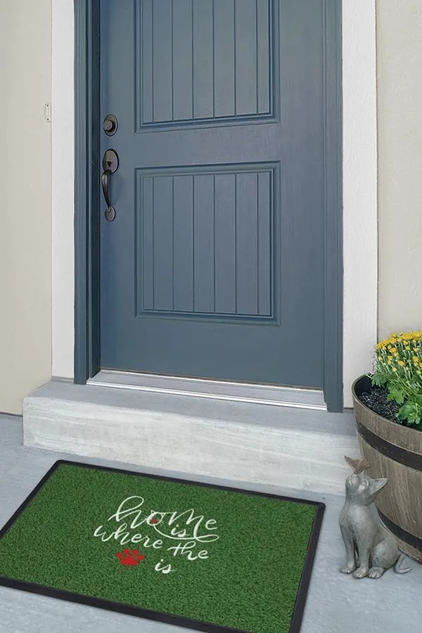 Cat Casa Grass Doormat Ruggable