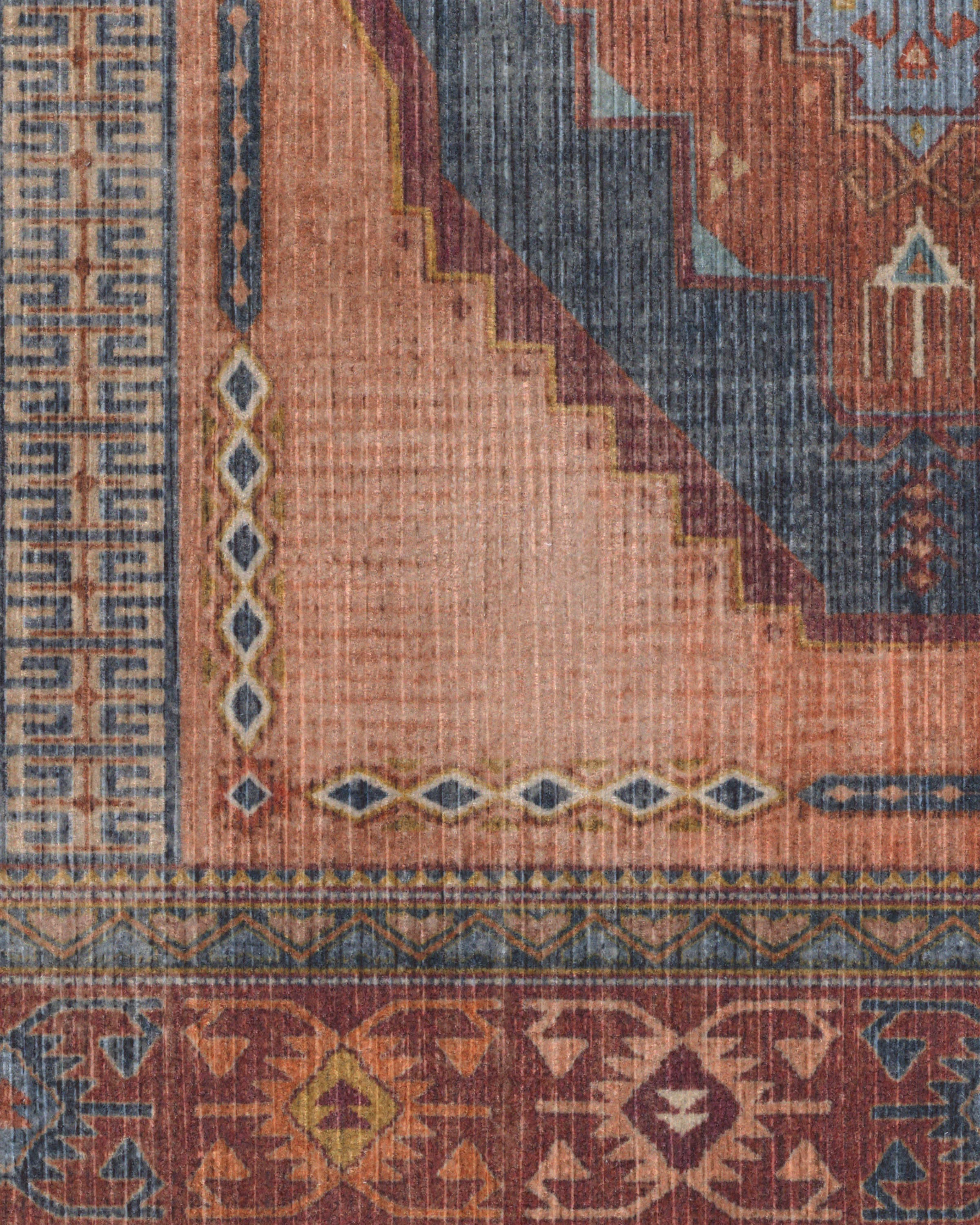 Marcela Copper Coral Rug Ruggable