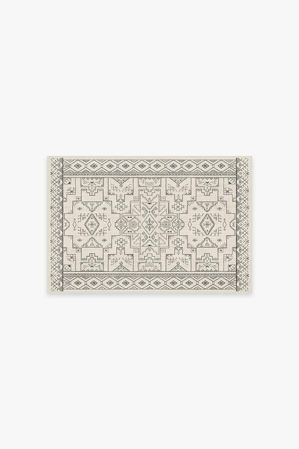 Leelu Black & White Rug Ruggable