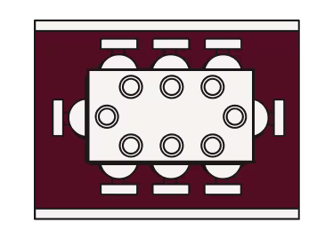 Ruggable Table for 8 Icon