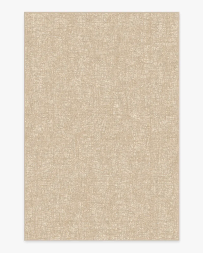 Crosshatch Natural Rug Ruggable