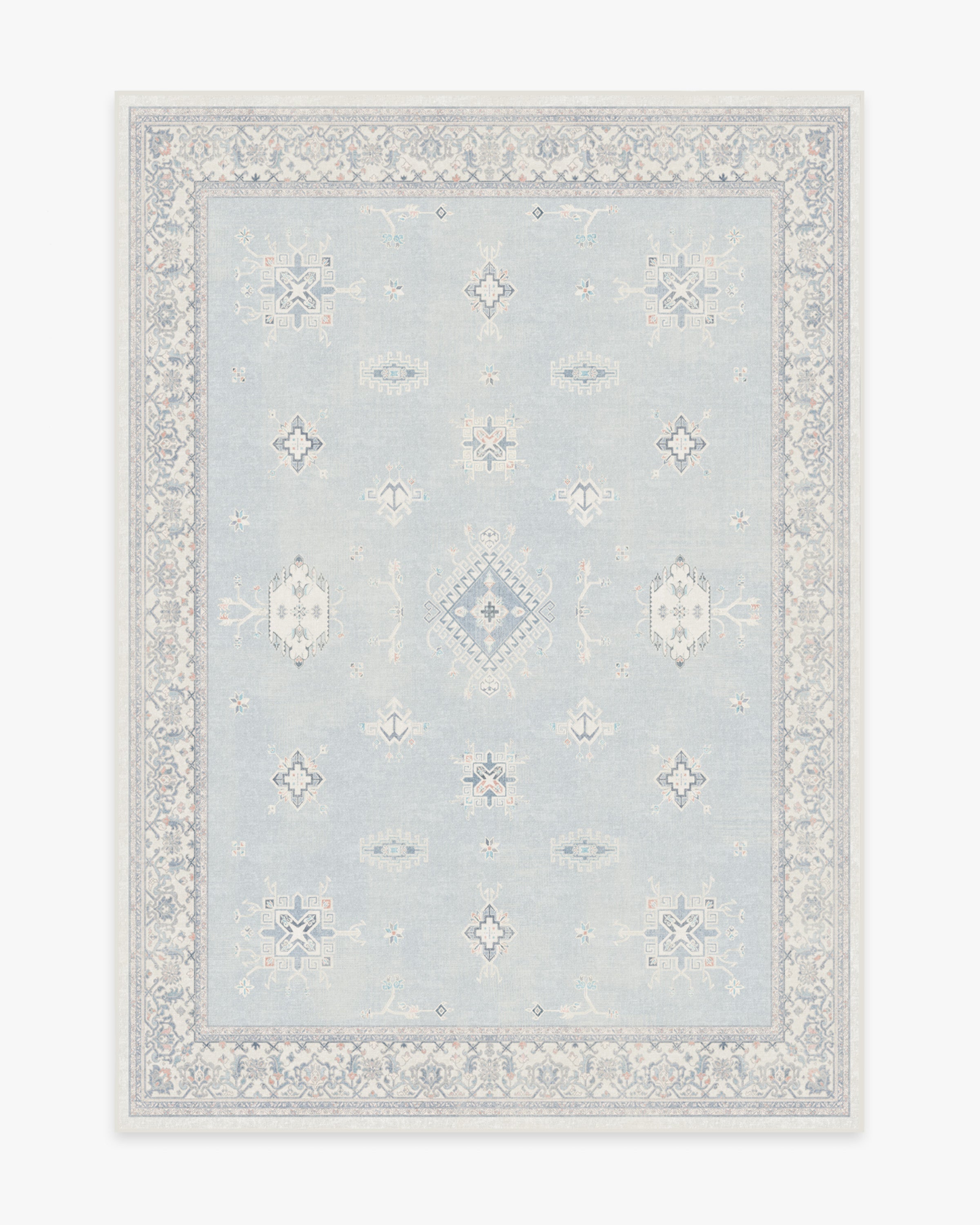 Verena Soft Blue Rug | Ruggable