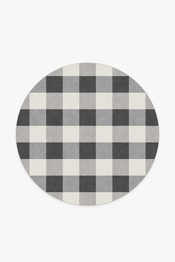 Round Washable Area Rugs Ruggable