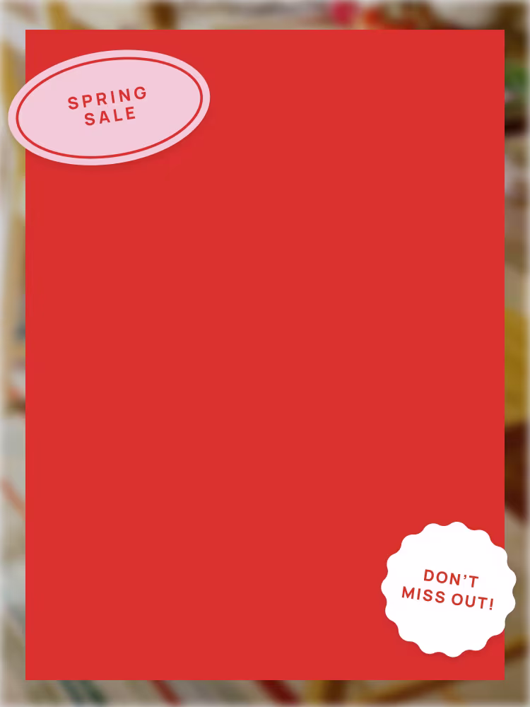 Ruggable Spring Sale HP Hero (30%) - Mobile