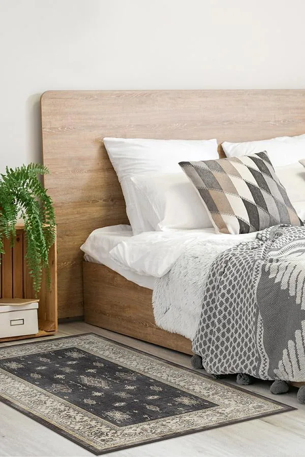Verena Dark Wood Rugnull