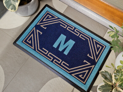XL Door Mat Custom Luxury Monogram Doormat Personalized 