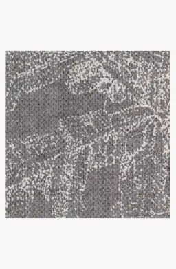 Snowflake Silver Rug | Ruggable