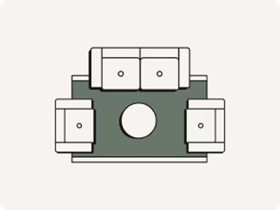 Ruggable Living Room Illustration Image